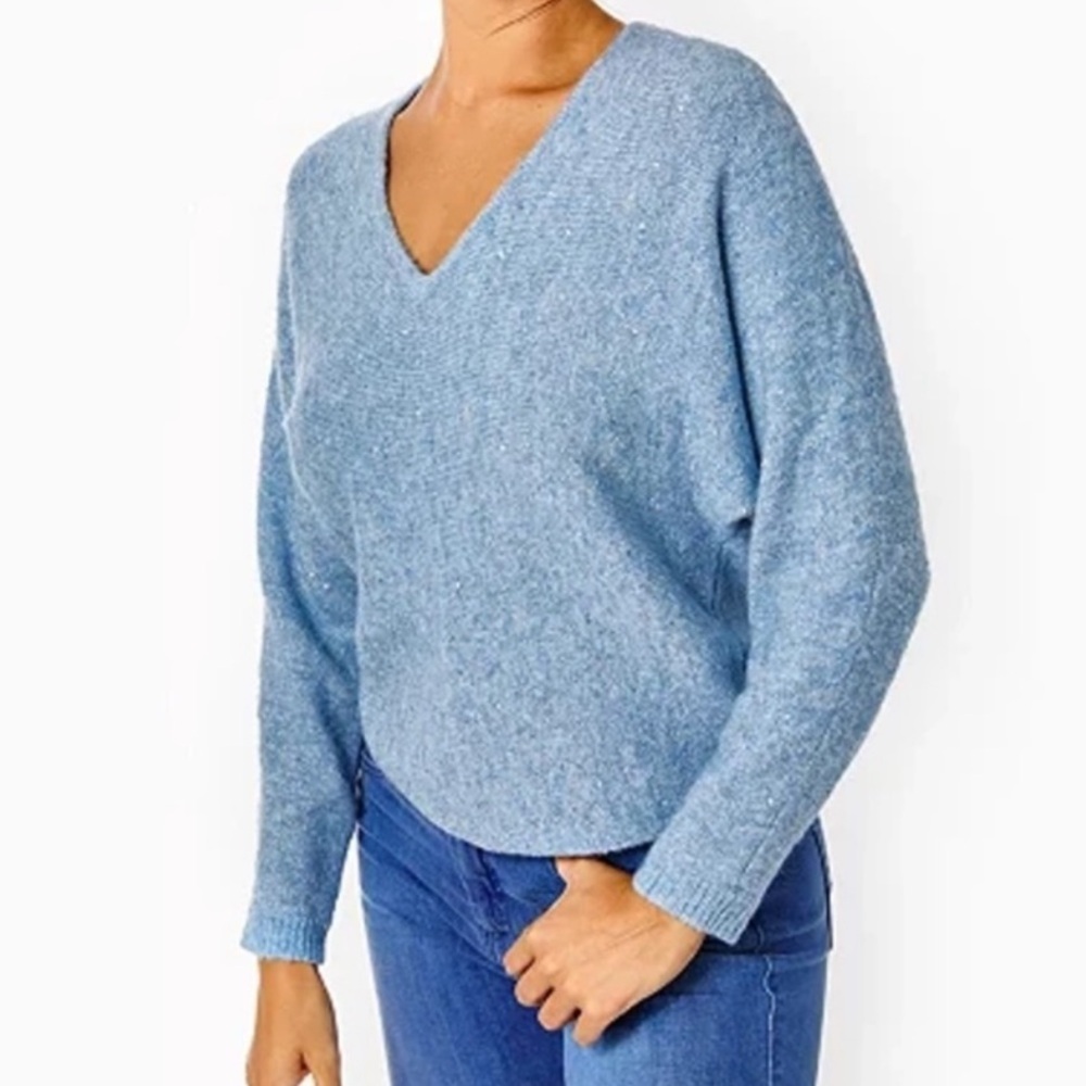 Lilly Pulitzer Savette Sequin Sweater